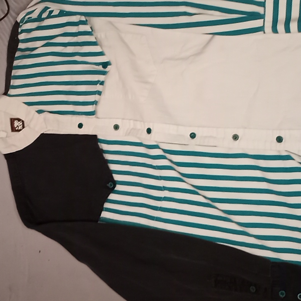 VINTAGE KARMAN WESTERN BUTTON UP BRUSHPOPPER SIZE LARGE